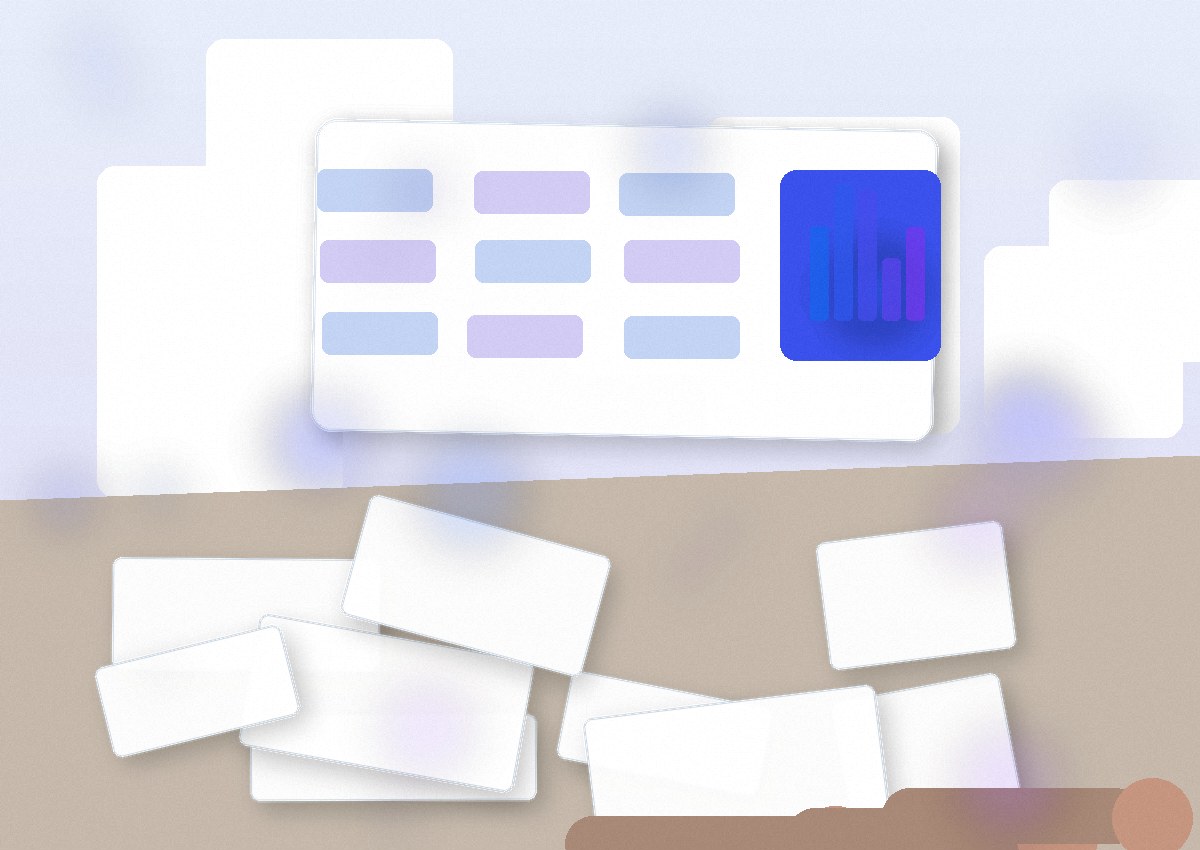 Espace de travail professionnel avec documents et ordinateurs